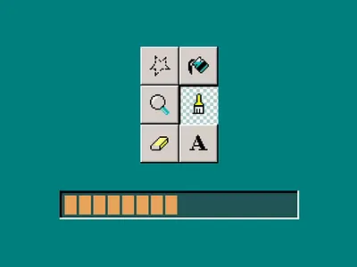 retro ui comps animation design experience framer graphic design ui