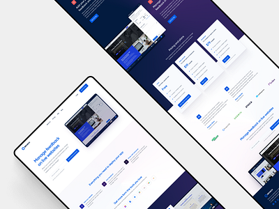 Brunch - Landing Page graphic design landing page platform ui uiux web design