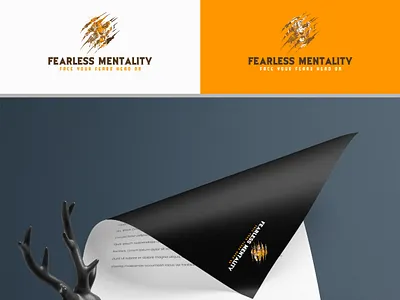 FEARLESS MENTALITY 3d animation branding business card design custom logo design graphic design illustration logo marketing motion graphics social media marketing tiger design ui vector