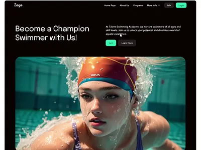 Web Redesign Concept Using Relume figma to webflow relume relume to webflow swimming