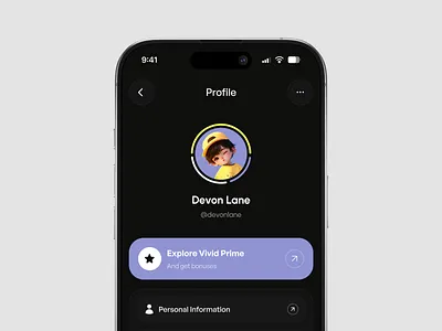 User Profiles app app design finance mobile mobile app profile profile page ui design user user interface user profiles