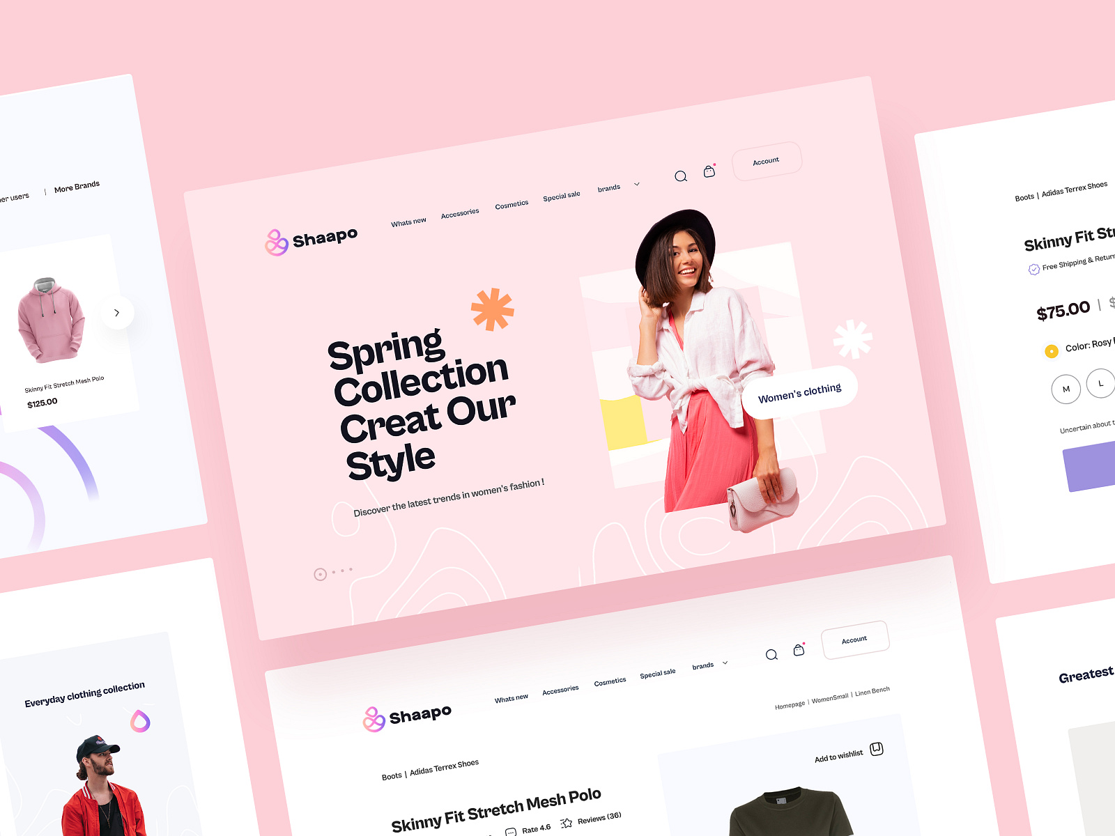 Shaapo - E-commerce Fashion Store by Saeed Yousefi for Oniex™ on Dribbble