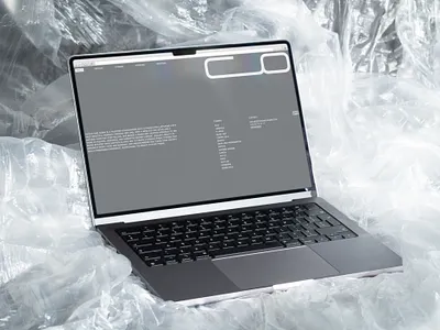 Cecilie Juel Olsen - Website Design, 01 concept design interface layout portfolio ui web webdesign website