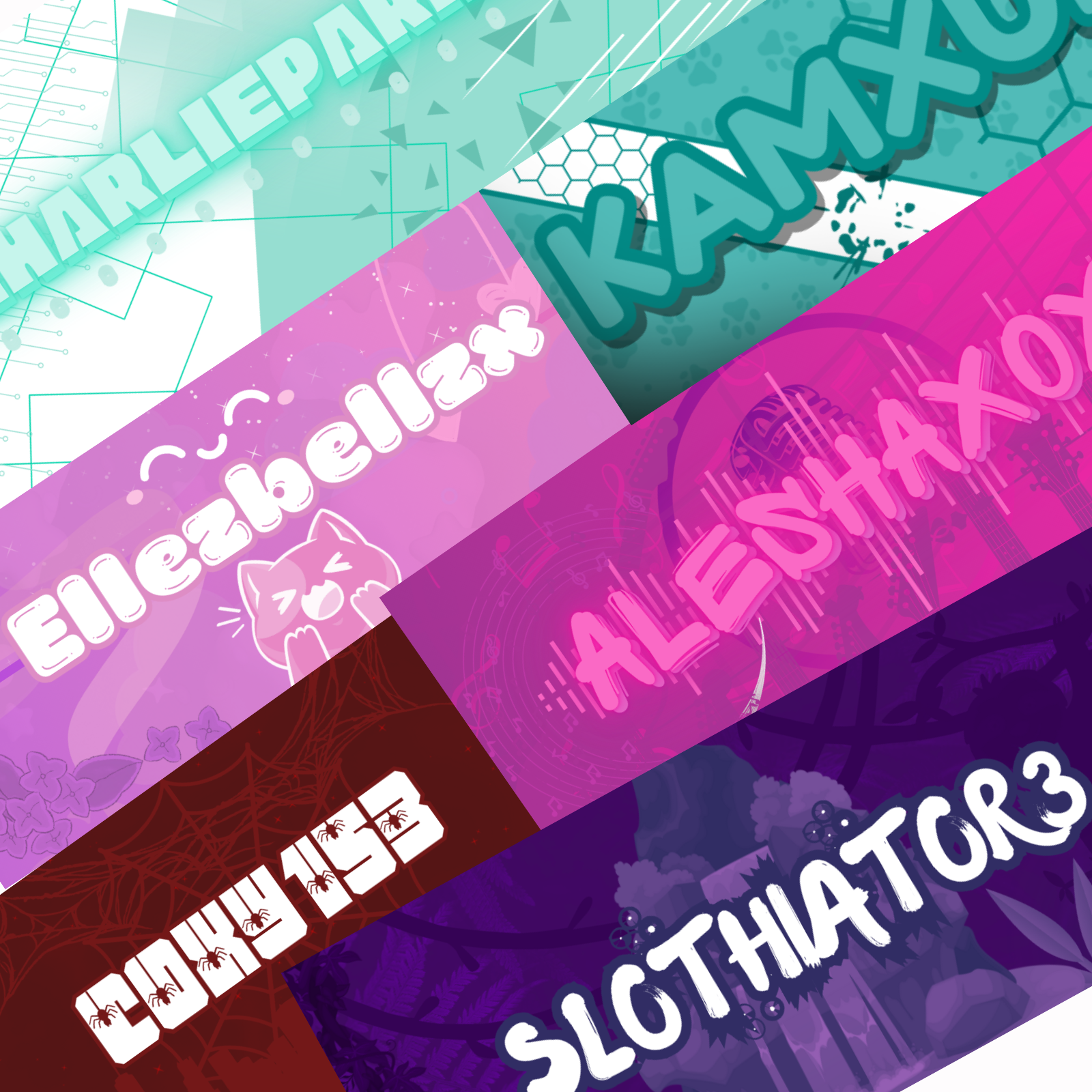 Example of Personalized Banners 