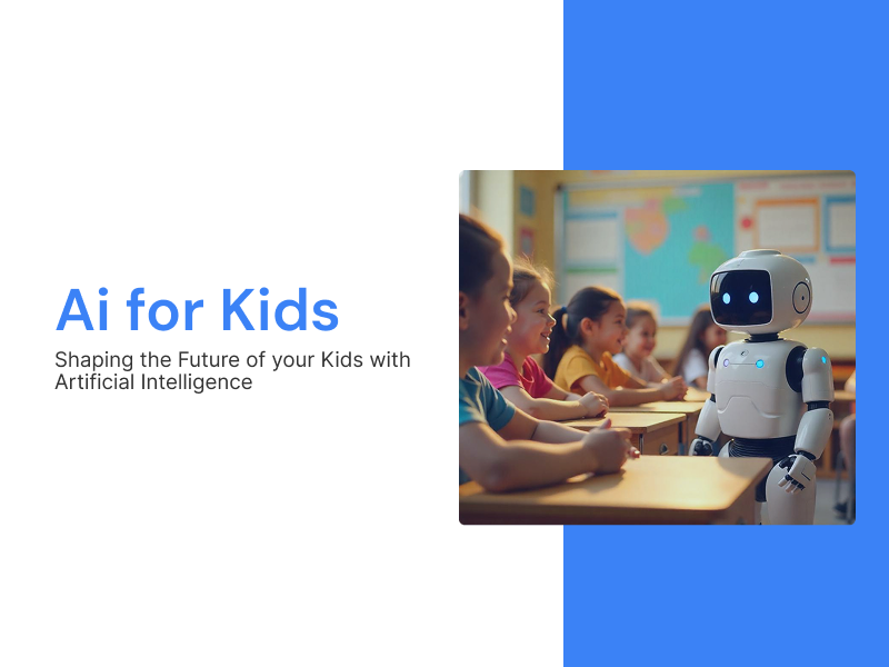 Ai for Kids Course Presentation Design ai course ai for kids course artificial intelligence branding colors design figma graphic design graphics illustration kids course ppt presentation storytelling summer camp visuals