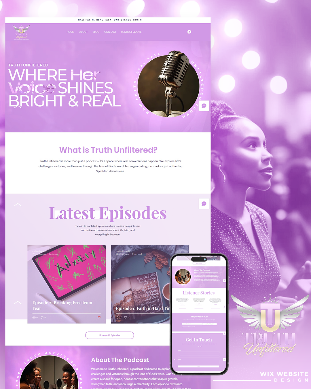 Example of Wix Website Design And Development