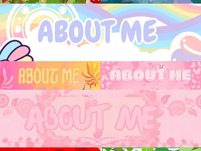 Twitch Panels gaming graphic design logo panels streaming twitch