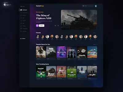 The mobile app named "Gamebop.io" designed by Ansysoft adobephotoshop easytouse gameaddict gamebopio gamecommunity gaminglife gamingportal immersivegaming mobileapp moderngaming multiplayergames netflixforgamers newgame onlinegaming onlinesocial playnow singleplayergames sleekdesign socialgaming stylishgaming