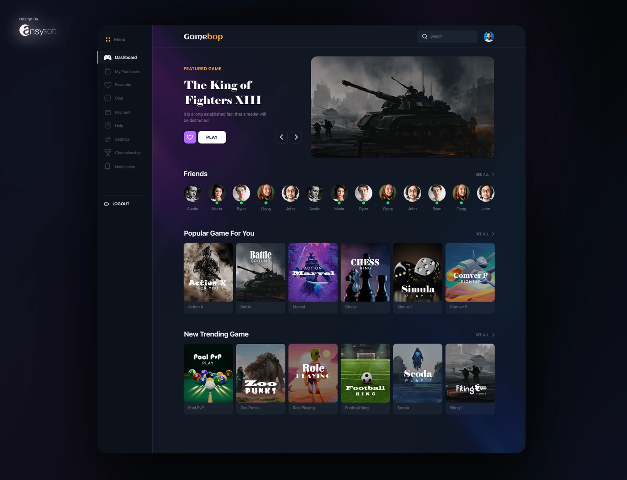 Example of Webapp Design Service