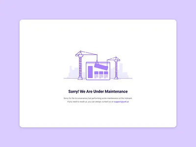 Dashboard Empty States 401 404 building design empty empty state illustration ui under maintenance ux web design