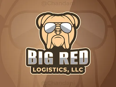 Big Red Logistics, LLC graphic design logo