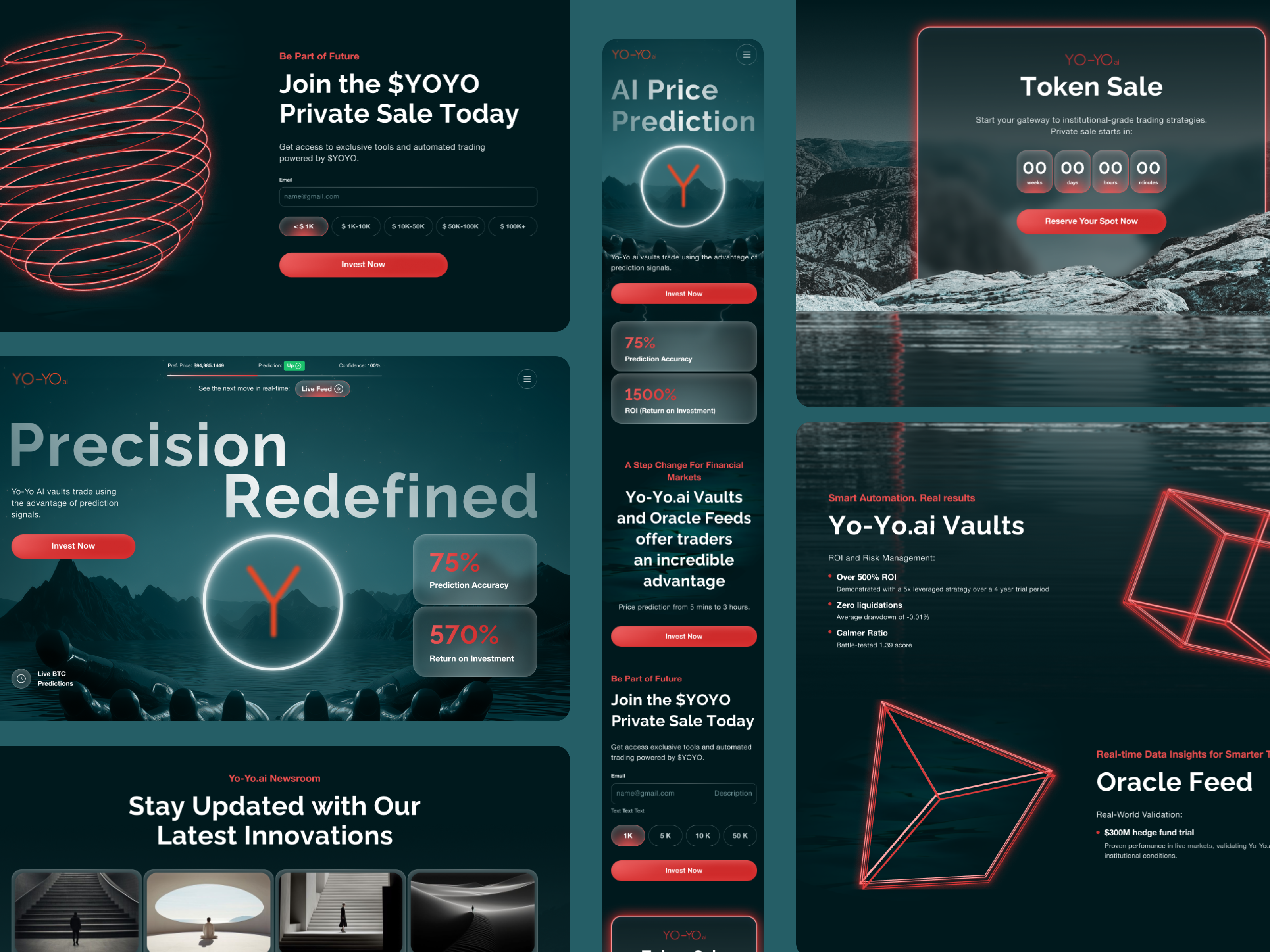 Example of Design To Live Website — Figma Sites