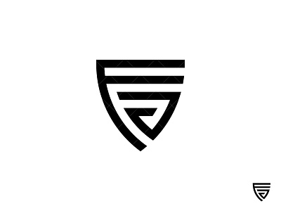 FJ Monogram Logo design By Vectorseller, TheHungryJPEG