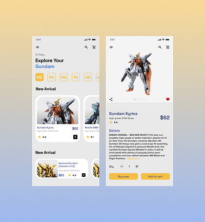 E-commerce Shop (UI daily challenge #12)