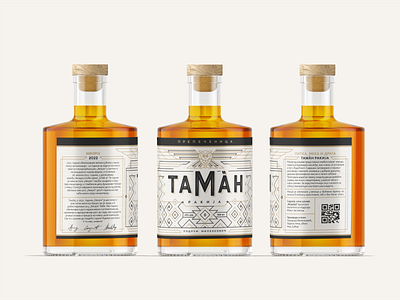 Taman Rakija alcohol branding brandy design drink font graphic design icon icon set illustration label lettering logo packing spiritr strong typo vector whiskey