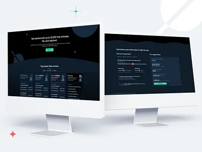 Deepgram pricing page redesign ai branding design graphic design illustration machine learning pricing calclulator pricing tiers speech recognition ui ux
