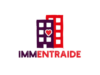 Logo Immentraide branding design designer logo typo typography vector
