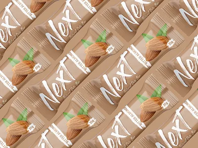 Almond Date Bar almonds box design branding brown candy food package healthy label design natural snack nut nutrition nuts organic food
