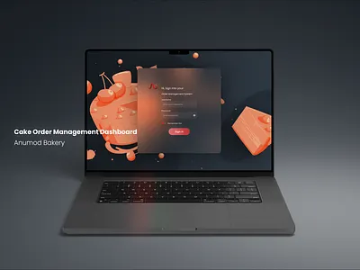 Smart tracking & sweet insights for Anumod Bakery bakerymanagement dashboarddesign order management ui uiux user experience user interface