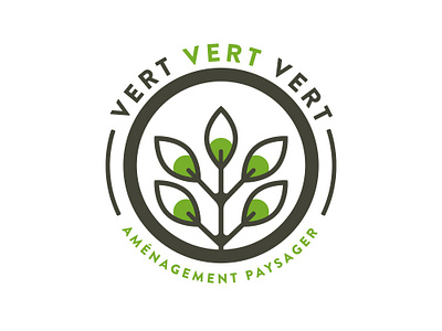 Logo Vert Vert Vert by David Beaulieu on Dribbble