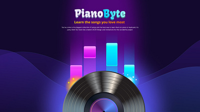 Piano Studin App UI/UX app design edtech game logo music ui ux