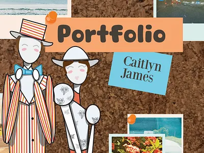 Caitlyn James' Portfolio creative design designer graphic design illustration illustrator indesign photoshop portfolio typography visual communication