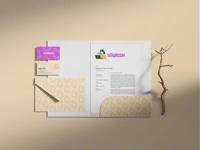 Nourish – Branding and Digital Design - Level44 branding design graphic design logo ui ux web design