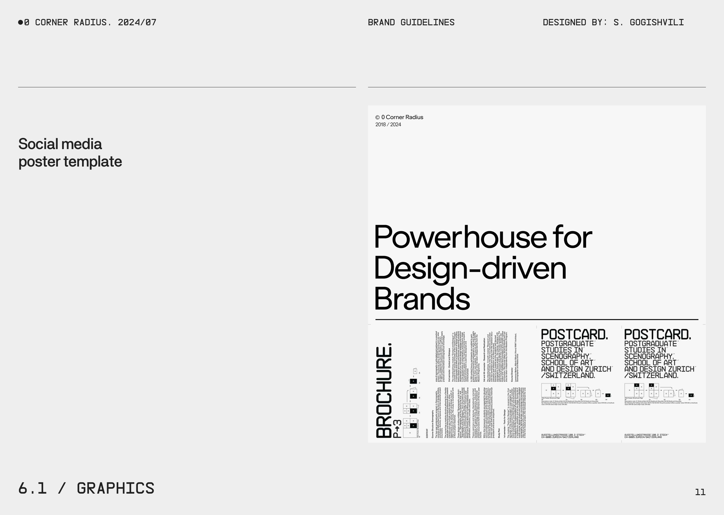 0.CR / Brand Guideline blog branding concept design illustration logo typography ui ux website