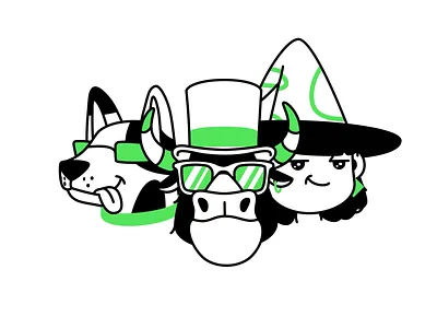 FF bank: Team animation bank blockchain cartoon character crypto design icon illustration illustrator marat mascot motion graphics rive sticker stickers team wallet