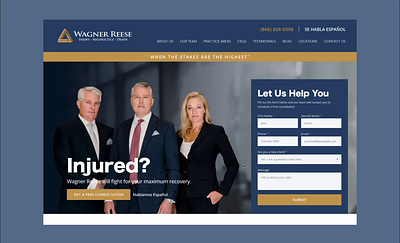 Lawyer Landing Page Redesign figma landing landing page lawyer lawyer website ui uiux design user interface ux webdesign