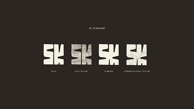 Custom submark development for Saint K by Midsummer Studio branding graphic design logo