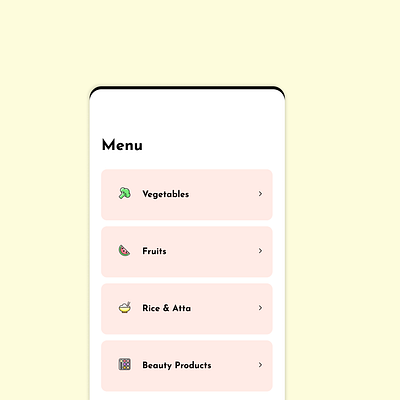 Vertical dropdown category list branding carddesign challenge design dropdown graphic design hype4 illustration logo ui ux