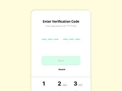 Code field screen to enter signin PIN branding carddesign challenge design graphic design hype4 illustration logo signin ui ux