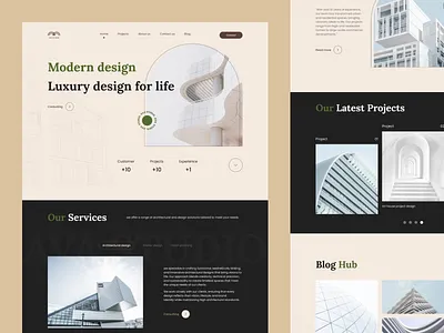 Ava Architecture Studio architecturaldesign architecture architecturewebsite cleanui design designcommunity designinspiration dribbble minimalistdesign modernweb ui ui deesgn uiux web ui webdesign website