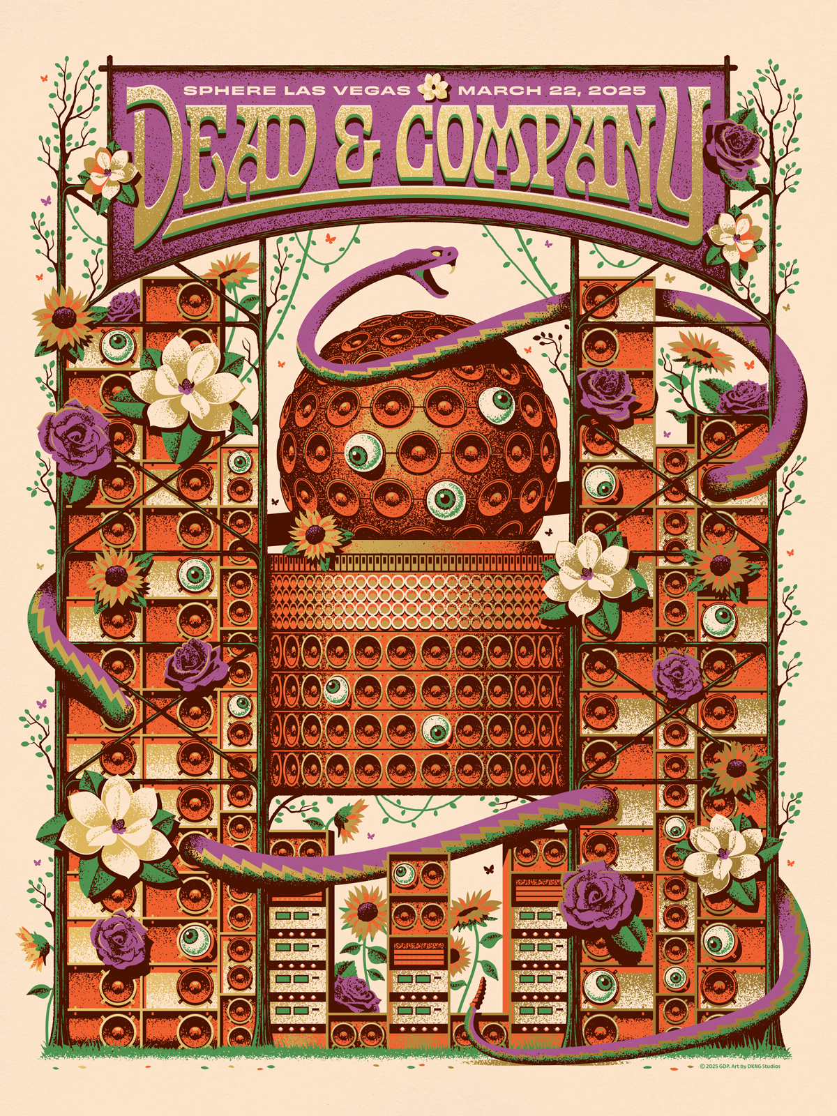 Dead & Co. Posters by DKNG