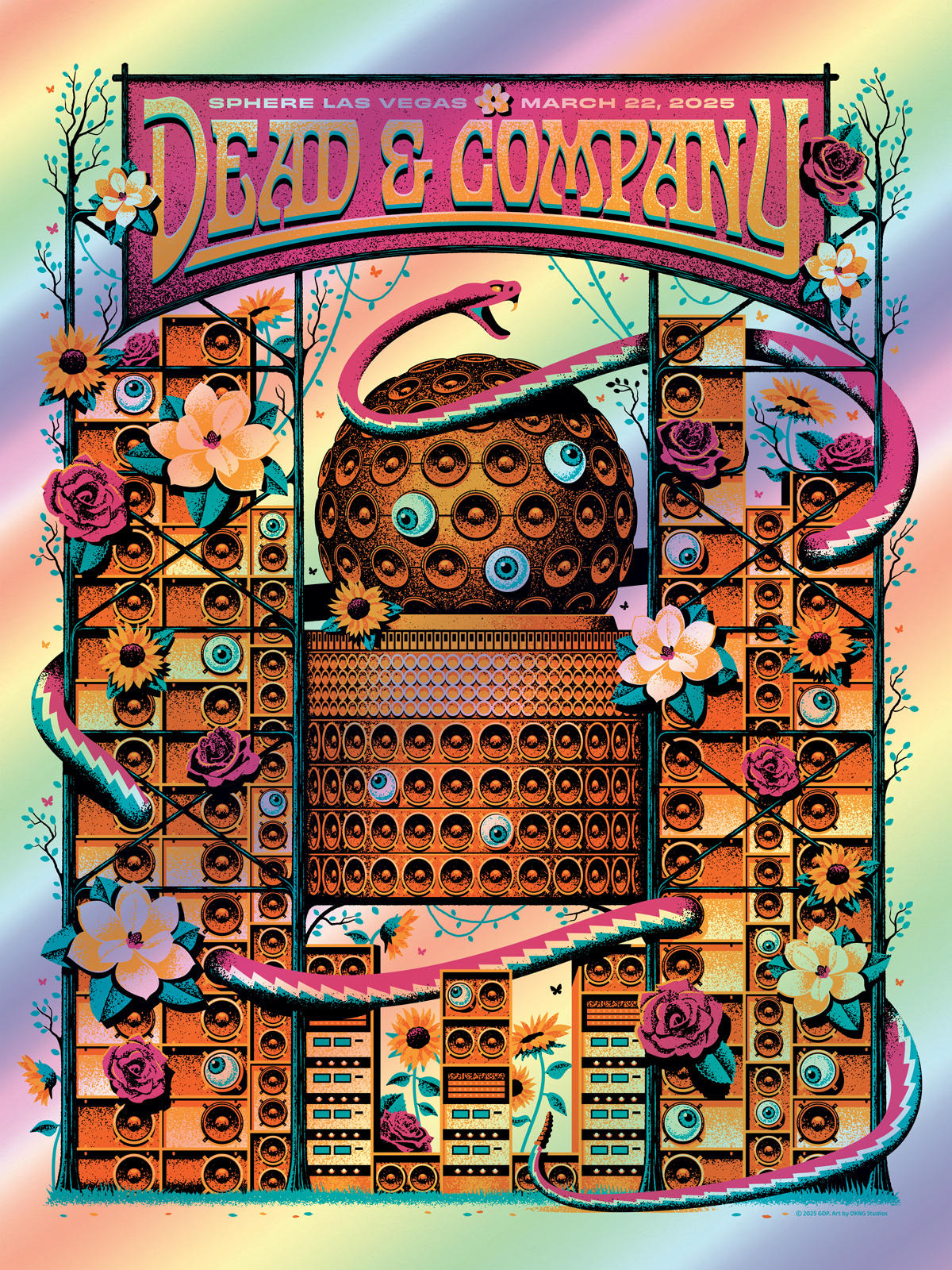Dead & Co. Posters by DKNG