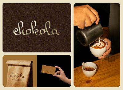 Chokola – Brand Identity bold brand identity branding cafe branding graphic design logo restaraunt branding visual identity