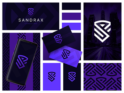 Logo design for a high-end consulting firm blue boat brand identity branding clean consulting dark firm graphic design high end insignia logo logo design logo designer military modern navy purple shield simple