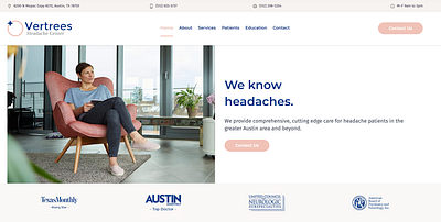 Website design ui