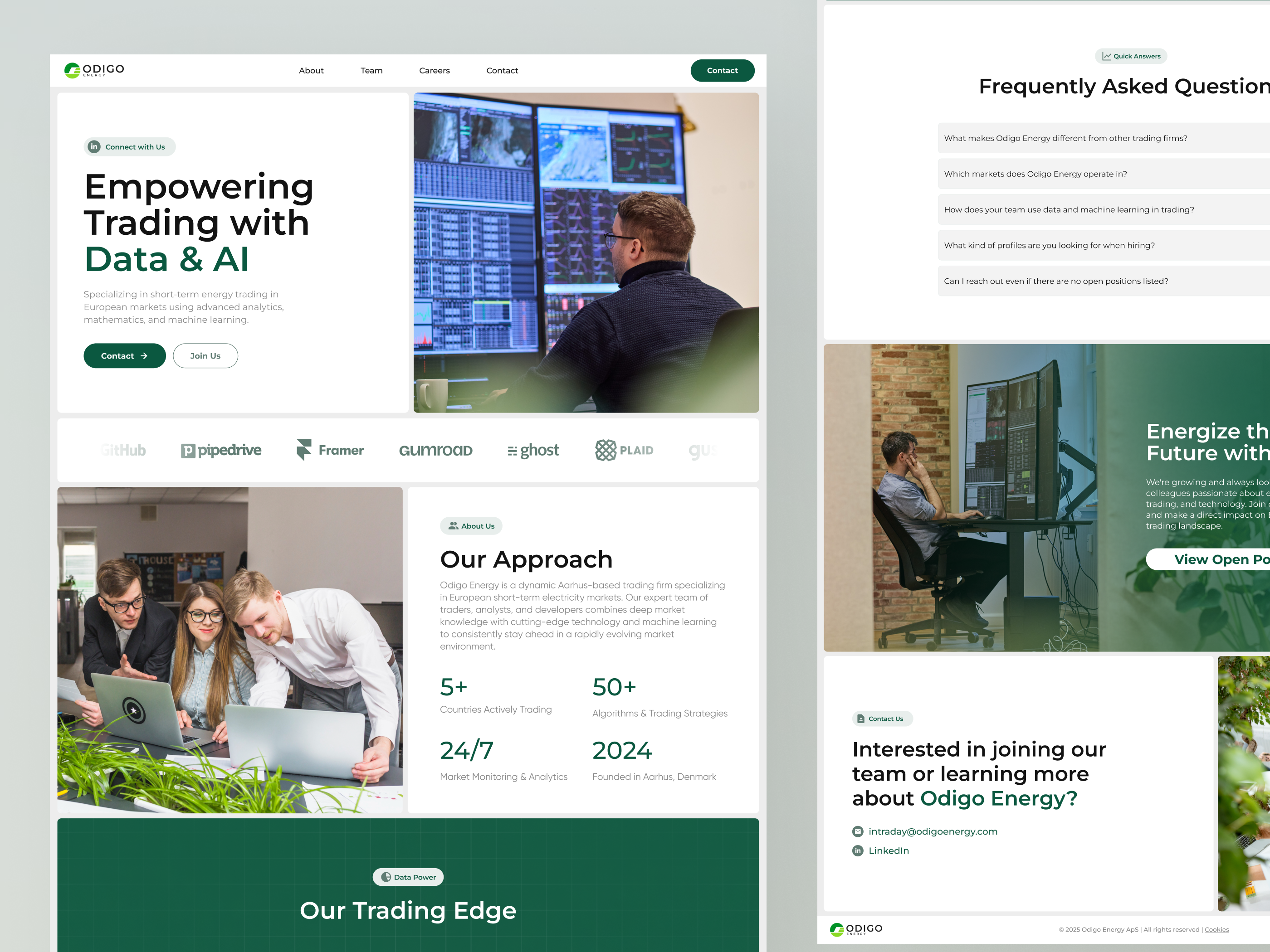 Example of Landing Page Design