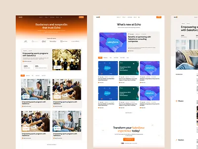 Salesforce agency website agency blog agency case studies agency landing agency web agency website web web design webflow webflow website