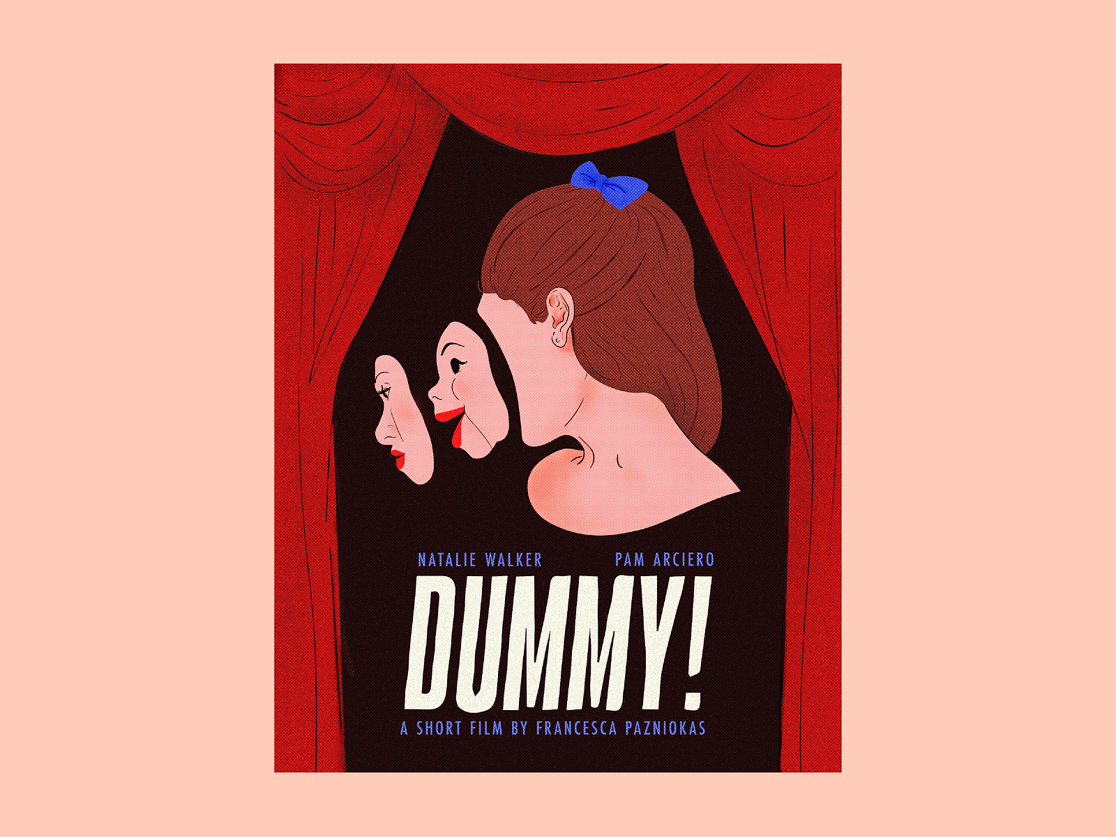 Dummy! Short Film Poster by Bailey Meadows on Dribbble