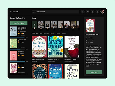 Ebook Dashboard Design dashboard design figma graphic design illustration landing page logo minimal design modern design ui ui design ux design website design
