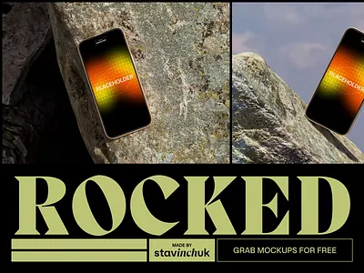 iPhone 14 Pro Mockups (For Free) animation design download figma free gradient iphone iphone 14 pro minimal mock up mockup ui