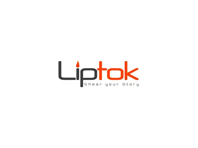 Liptok Podcast Logo Design Bran identity brand brand identity branding creative design gradient graphic design illustration kit liptok logo mbapi197 minimal modern podcast professional story ui vector