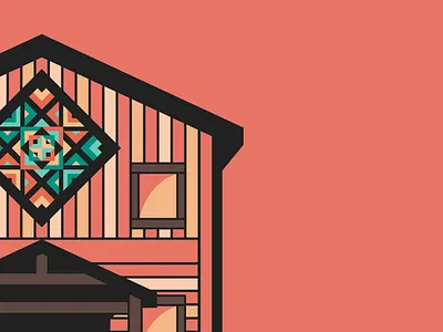 Brindle Barn brand branding design graphic design illustration logo vector visual design