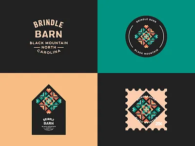 Brindle Barn brand branding design graphic design illustration logo vector visual design