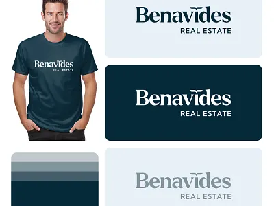 Benavides Real Estate Logo | Pixwelz benavides logo brand guideline brand identity design branding design flat graphic design logo minimal property logo real estate logo