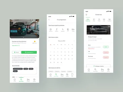Autopia - Mobile App Design android app app design auto automotive design ios ios app mobile app ui ux