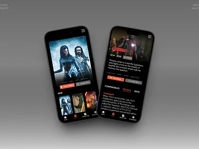 Mobile App Streaming TV Shows & Movies case study comics hbo movie website movies netflix shows website streaming streaming app streaming platform streams super heroes television tv tv show